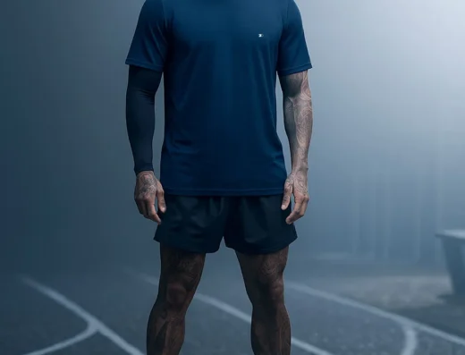 R$59,99 – Kit 4 Camiseta Dry-fit Sandrini Masculina Academia Caminhada